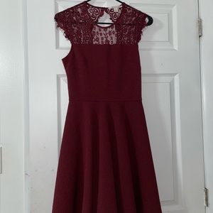 Small Maroon Dress
